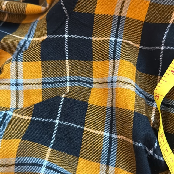 Billy T. Soft flannel XL NWT Urban Plaid Rust - Picture 7 of 7